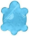 Lucocia Silicone Gel Mouse Wrist Rest,Cute Turtle Shape Ergonomic Elbow Mouse Rest Wrist Pad,Comfort Support for Typing and Gaming-Blue