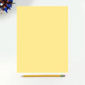 Colored Copy Paper, 20 LB (75 GSM) 8.5 X 11, 500 Sheets (Buff)