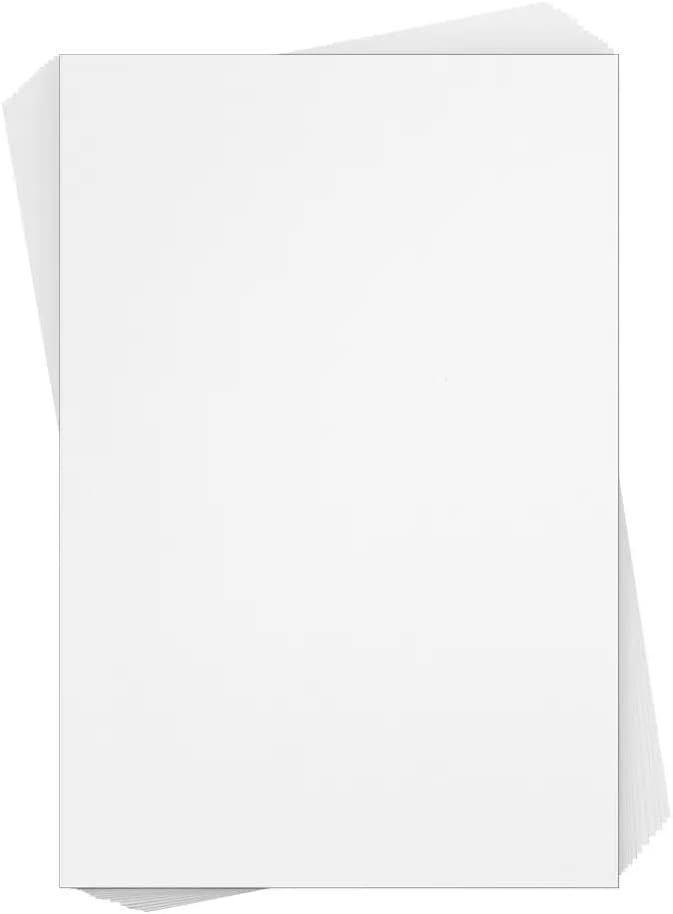 Reskid 200 Pack of Thick Heavyweight Index Cards on 80lb Card Stock - Perfect for Note-Taking, Studying, and Organization - Ideal for Classrooms, Office, and Home Use (5.5x8.5, 200, Count)