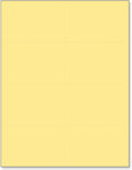 Limited Papers (TM) 8.5x11 Perforated Paper, 20/50 Pound, 75 GSM, Variety of Perforation Sizes and Colors, for Forms, Tickets, Postcards, Business Cards. (Buff, 8 up)