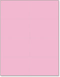 Limited Papers (TM) 8.5x11 Perforated Paper, 20/50 Pound, 75 GSM, Variety of Perforation Sizes and Colors, for Forms, Tickets, Postcards, Business Cards. (Pink, 8 up)