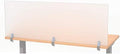 Desk Divider for Students and Desk Privacy Panel. Office Partitions and Ideal Cubicle Light Shield. Frosted Acrylic Clamp-on Desk Partition - 60” W x 22”H Divider