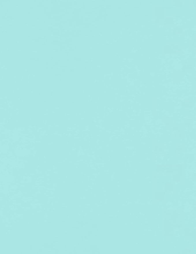 LUXPaper 8.5" x 11" Paper | Letter Size | Seafoam Blue | 80lb. Text | 50 Qty