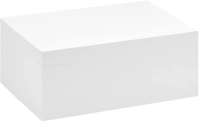 Reskid 100 Pack of 11x14 Poster Board - 110LB Premium Smooth White Cardstock - Thick, Durable & Smooth Finish - 300gsm (11x14, Inches)
