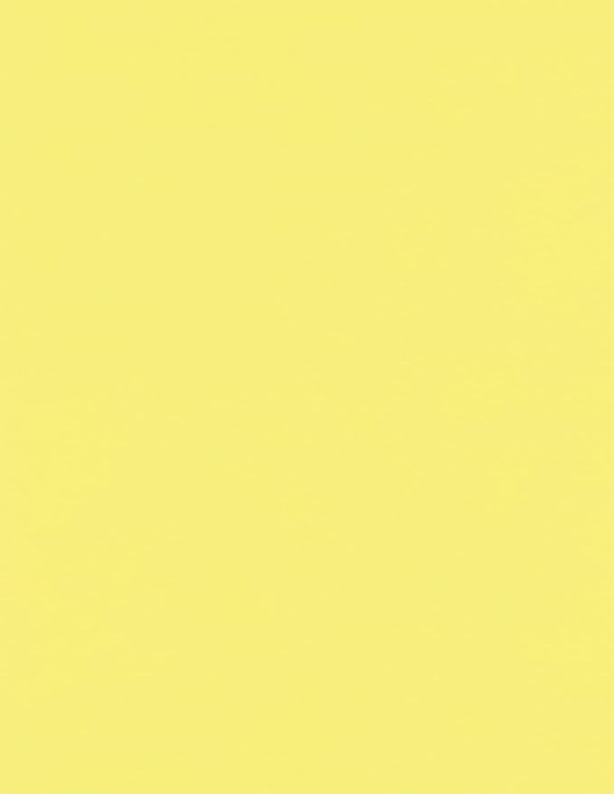 LUXPaper 8.5" x 11" Paper | Letter Size | Pastel Canary Yellow | 60lb. Text | 500 Qty