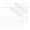 2 Pack 16x20 Inch Acrylic Sheet 1/8" Thick, Cast Acrylic Sheet, Clear Plexiglass Sheets, for Craft Projects, Display Cases, Signs, Photo Frame