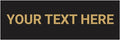 Basic Custom Personalizable Wall or Door Sign | Your Custom Message | Enter Your Text | Easy to Install Comes With Strong 2 Sided Foam Tape | Business and Property Signs | Made in the USA