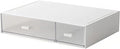 Desk Organizer-Stackable Storage Drawers, Desk Drawer Organizer Perfect For Collection Small Item/Cosmetic Office Supplies - 2 drawers (White)