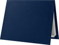 LUXPaper 9.5" x 12" Certificate Holders | Nautical Blue Linen | 100lb. Cover | 100 Qty