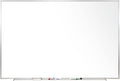 Ghent 4 x 6 Aluminum Frame Porcelain Magnetic Whiteboard, 1 Marker, 1 Eraser", M1-46-4