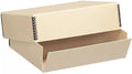 Lineco, Museum Archival Drop-Front Storage Box, Acid-Free with Metal Edges, 11.5 X 15 X 3 inches, Tan (733-3011)
