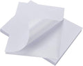 BESTEASY Sticker Paper 8.5" x 11" Full Sheet Label Stickers for Laser & Inkjet Printers, Self-Adhesive Paper Shipping Labels (1-up 1000 Labels)