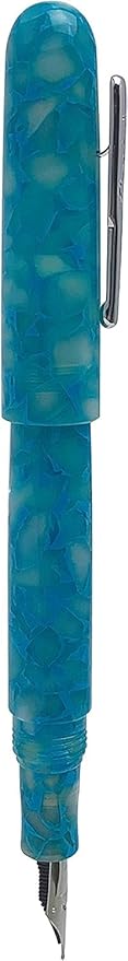 Conklin All American Fountain Pen in Turquoise Serenity – Medium Nib, Versatile Design & Superior Craftsmanship – Ideal Gift for Professionals & Pen Collectors
