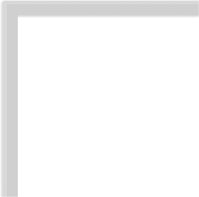 Amanti Art Silver Framed Magnetic Board 21x49 Oversize Vision Board for use with Magnets, 100% Metal Sheet to Display Items as Office Decor or for Home Organization in mudroom, Kitchen or Kids Room