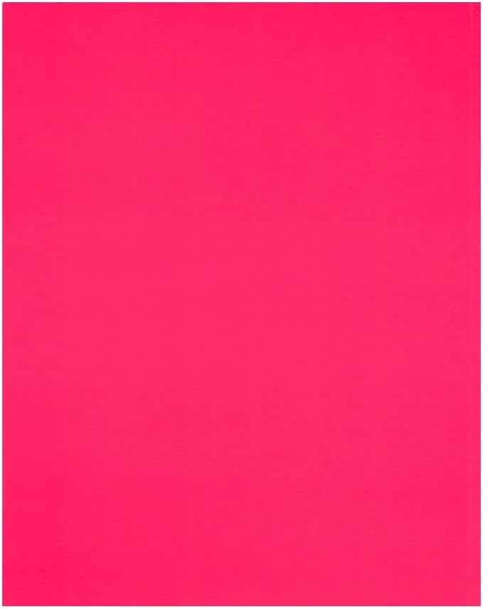 JAM PAPER Custom Printed Semi-Gloss Folders with Round Corner Pockets - Personalized Logo & Text - 12pt C1S - Pink - 100/Pack