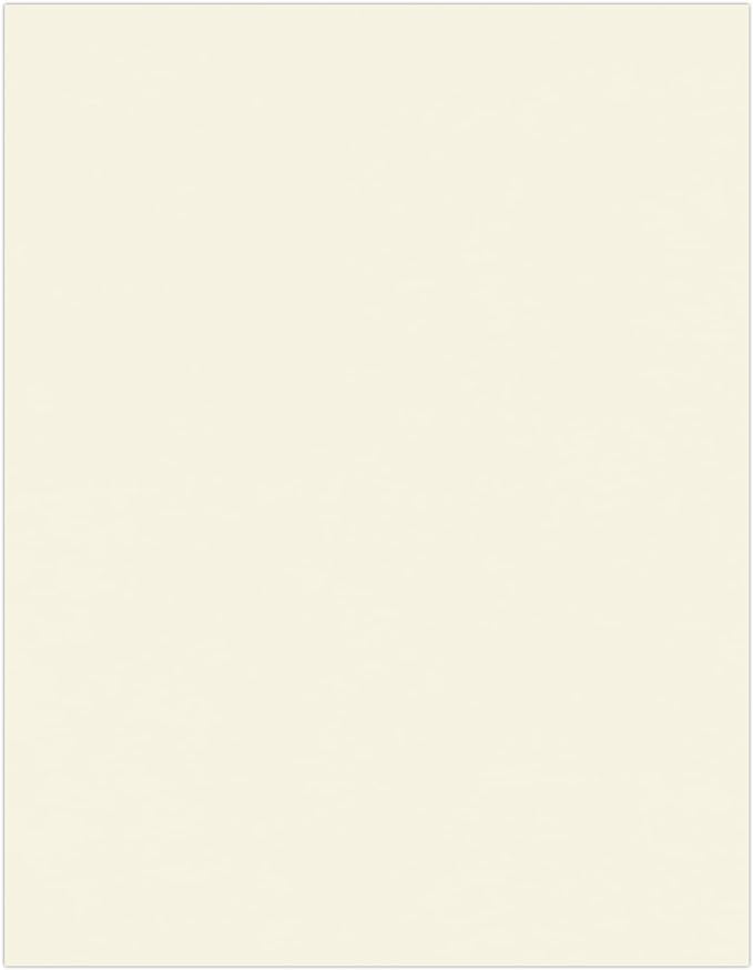 LUXPaper 8.5" x 11" Classic Crest Paper | Letter Size | Natural White | 24lb. Text | 250 Qty