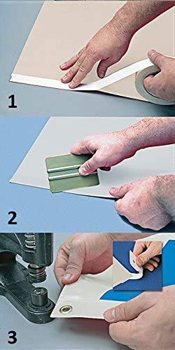 AJ Sign World 1.5" MAX Strength Banner Hem Double Sided Permanent Tape (1.5-Inch x 164-Feet/55 Yard)