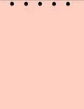 Limited Papers(TM) Writing and Copy Paper, Variation of Colors 8.5" x 11", 5 Hole Top-Punched, 20 Pound Text, 500 Sheets Per Ream. (500, Peach)