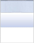 Compuchecks Check on Top Blank Check Paper - 25 Pack, Quick-Books & Laser Printer Compatible - Security Business Checks with Voucher - 8.5" x 11" Blue Diamond