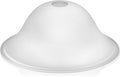Huquary Lamp Glass Shades for Floor Lamp Elegant Cover Light Fixture Shade Light Fixture Replacement(12.2 x 4.92 x 1.65 Inch,White)