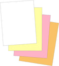 NextDayLabels - "Plain" Collated Color Paper (Not Carbonless) for Laser and Ink Jet Printers (4 Part, Pack)