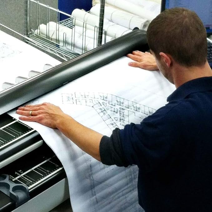Limited Papers Blueprint Paper | Seamless Printing with 22" x 500' Limited Papers CAD Plotting Sheets (2 Rolls, 3" Core), Ensuring Hassle-Free Printing and Convenient Packaging,
