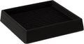 VOCOMO 5X5 Rubber Caster Cups, Non Slip Furniture Pads, Anti-Slip Gripper, Anti Skid Furniture Feet, Anti Slide Floor Protector for Bed Couch Stoppers - 8 Pack Black