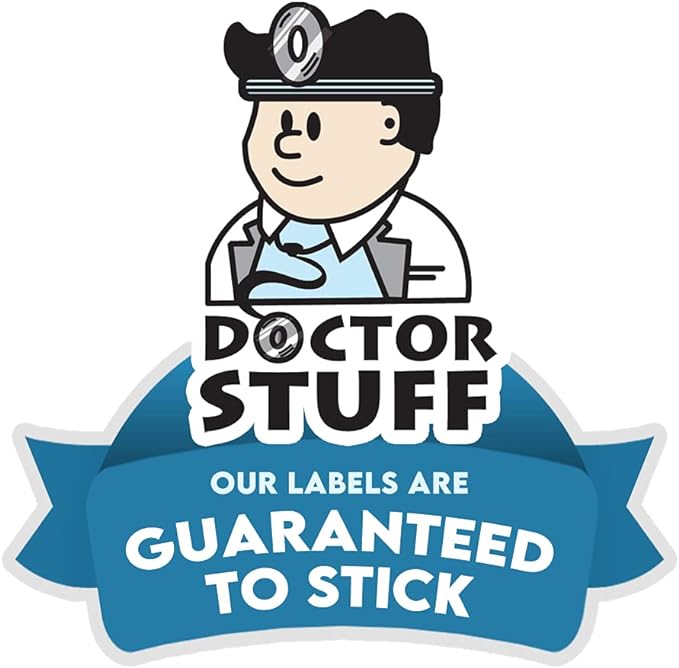 Doctor Stuff - File Folder Labels, Terminal Digit Filing, Consecutive Double Digit Numbers 90-99, Compatible with SMEAD DDS - SMDM Series Chart Stickers, Black, 1" x 1-1/2", 500/Roll