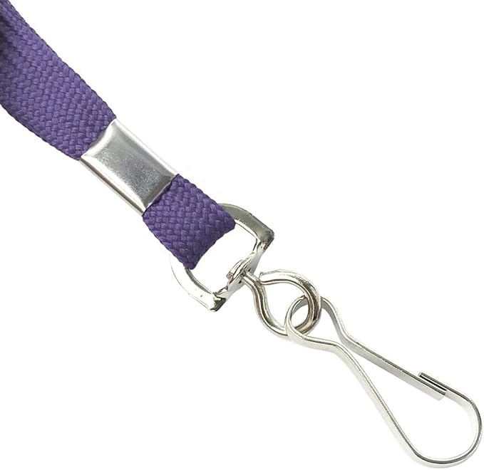 Bird Fiy Lanyard Light Purple Lanyards Neck Flat Premium Breakaway Badge Lanyard with J-Hook for ID Nametag Badge Holder