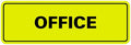 Signs ByLITA Standard Office Sign - Professional Business Signage - Easy to Install (Yellow/Black) - Large 1 Pack