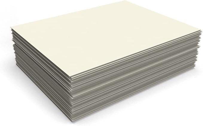 LUXPaper 8.5" x 11" Classic Crest Paper | Letter Size | Natural White | 70lb. Text | 1,000 Qty