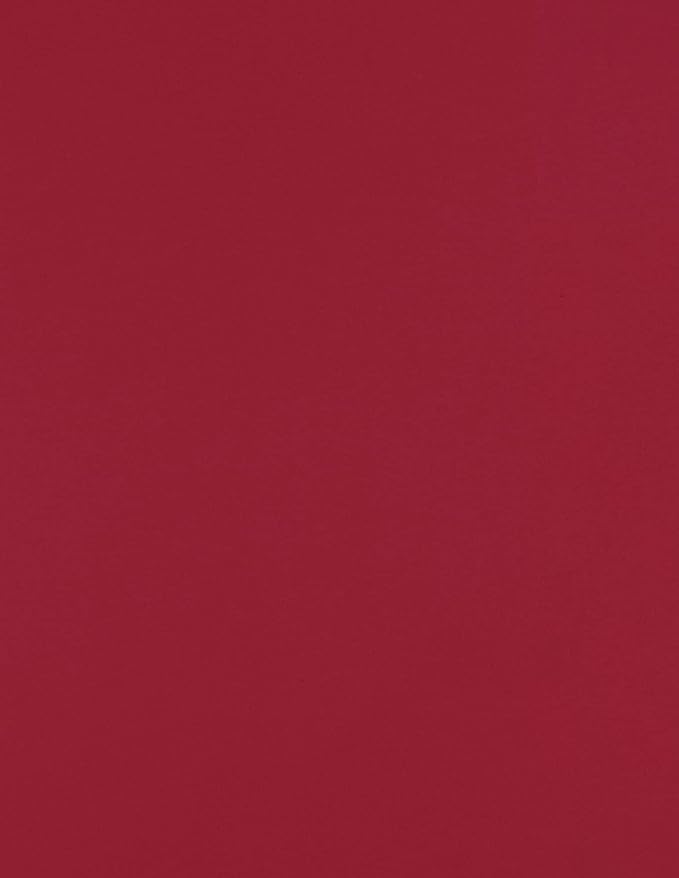 LUXPaper 8.5" x 11" Paper | Letter Size | Garnet Red | 80lb. Text | 50 Qty