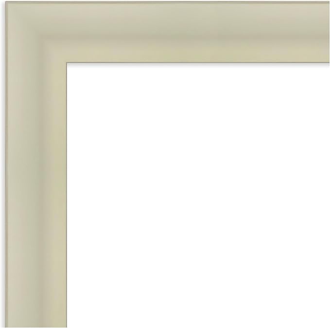 Amanti Art Silver Framed Magnetic Board 25x25 Medium Vision Board for use with Magnets, 100% Metal Sheet to Display Items as Office Decor or for Home Organization in mudroom, Kitchen or Kids Room