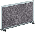 OBEX Acoustical Free Standing Privacy Screen, Cubicle Accessories Desk Privacy Panel, Desk Dividers for Office, Office Furniture Partitions Portable Sound Proof Dividers, 18" x 42", Graphite