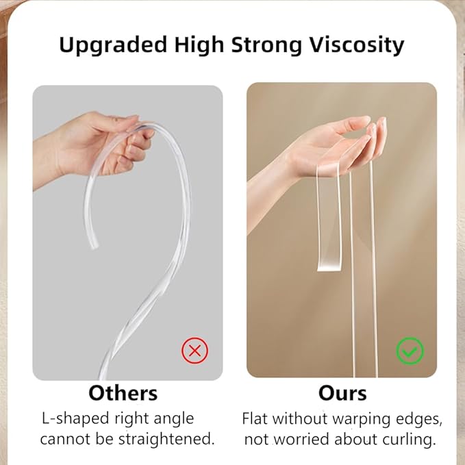 Baby Proofing Edge Protector for Baby 32.8ft Clear Edge Protector Strip Safety Corner Guards Child Proof Corner Bumper for Furniture