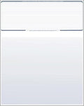 Compuchecks Check on Top Blank Check Paper - 2500 Pack, Quick-Books & Laser Printer Compatible - Security Business Checks with Voucher - 8.5" x 11" Blue Pinstripe