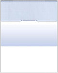 Compuchecks Top Blank Check Paper - 2500 Pack, Quick-Books & Laser Printer Compatible - Security Business Checks with Voucher - 8.5" x 11" Blue Diamond