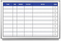 Task List Whiteboard 60" x 40"