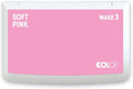 COLOP Make Series, Ink Stamp Pads, with Non-Toxic Premium Ink, Water-Based Acid-Free (Soft Pink, Make 3-3-1/2" x 6-1/4")