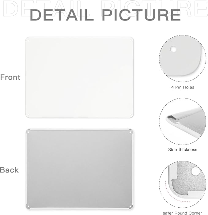 Custom Signs Outdoor Metal Personalized Signs With Your Photo Text Logo Custom Wall Decorative House For Business Workplace Office Home
