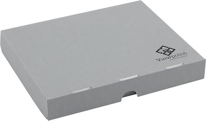 Jerry's Artarama Viewpoint Archival Storage Box (16x20) - Preserve Your Art, Easy to Assemble, Perfect for Photos, Artwork, Prints, and Record Storage