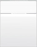 Compuchecks Check on Top Blank Check Paper - 1000 Pack, Quick-Books & Laser Printer Compatible - Security Business Checks with Voucher - 8.5" x 11" Platinum Pinstripe