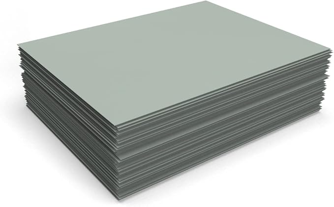 LUXPaper 8.5" x 11" Paper | Letter Size | Slate Gray | 70lb. Text | 50 Qty