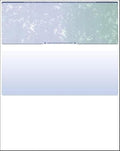 Compuchecks Check on Top Blank Check Paper - 250 Pack, Quick-Books & Laser Printer Compatible - Security Business Checks with Voucher - 8.5" x 11" Blue/Green Prismatic