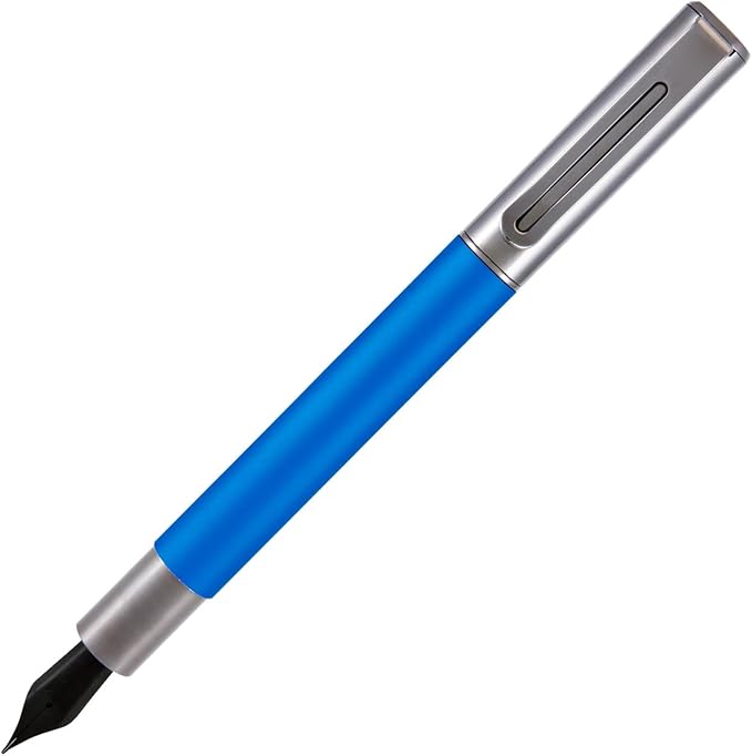 Monteverde USA Ritma Fountain Pen in Turquoise – Extra Fine Nib, Precision JoWo Stainless Steel, Refillable Ink Cartridge/Converter – Ideal for Professionals & Artists