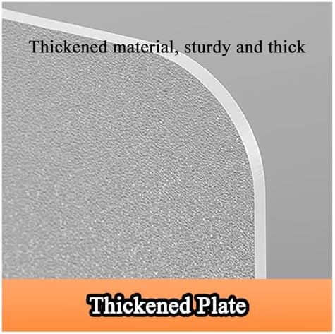Free Standing Desk Privacy Panel - Frosted Acrylic Divider for Office & Home - Portable Desktop Shield for Student Testing & Enhanced Privacy Protection
