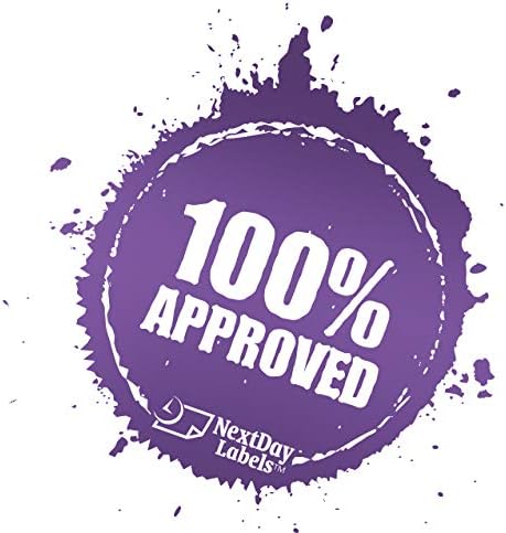 NextDayLabels - 8-1/2 x 11 Neon Color High Light Fluorescent Labels for Laser & Inkjet Printer (Blue Fluorescent, 4 x 2-10 Per Page | 250 Labels)