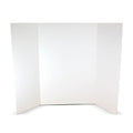Flipside Products 36” x 48” Foam Project Boards for Presentations, Science Fair, School Projects, Event Displays and Trifold Picture Board - White - 10 Pack