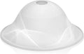 Huquary Lamp Glass Shades for Floor Lamp Elegant Cover Light Fixture Shade Light Fixture Replacement(12.2 x 4.92 x 1.65 Inch,Stylish White)