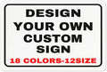 Custom Metal Personalized Signs With Photo Text Logo - Wall Decorative House Signs For Business & Home